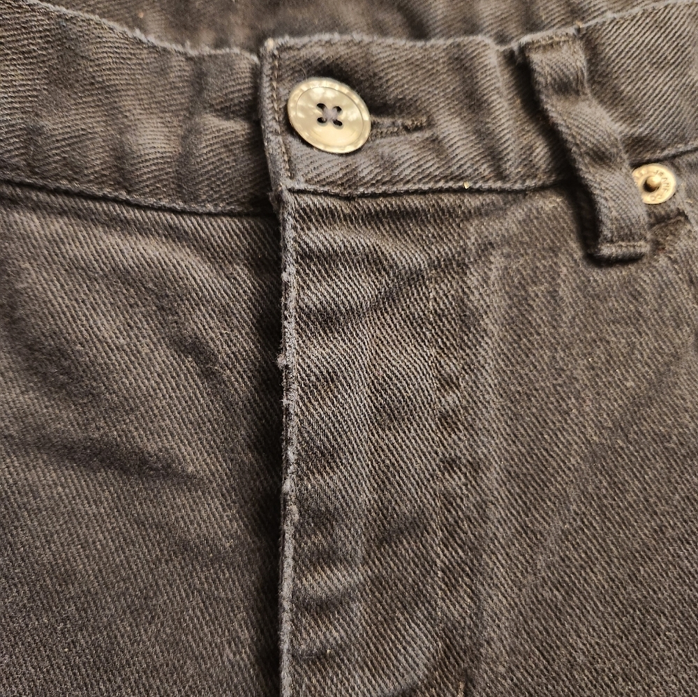 Lauren Jeans Co. Ralph Lauren Y2k Black Straight Leg Jeans - Picture 5 of 5